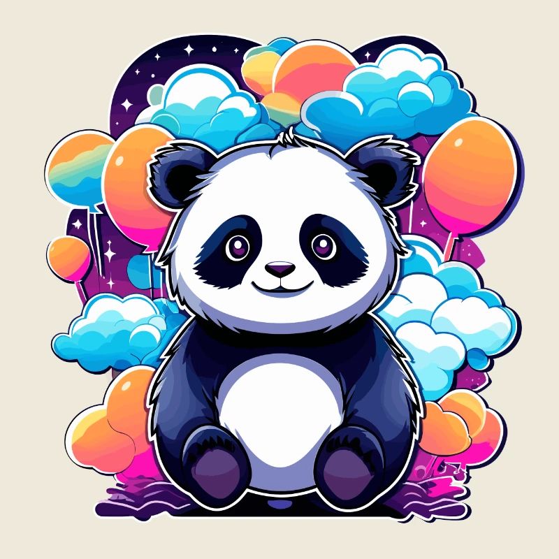 Panda Zeichnung