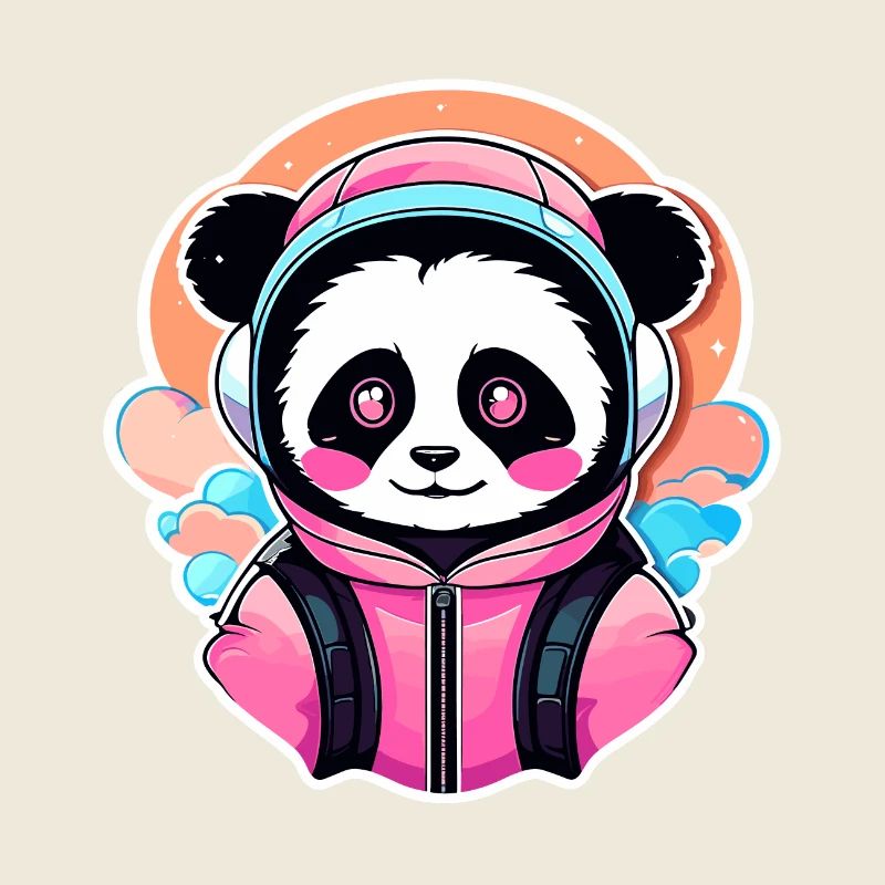 Panda Zeichnung