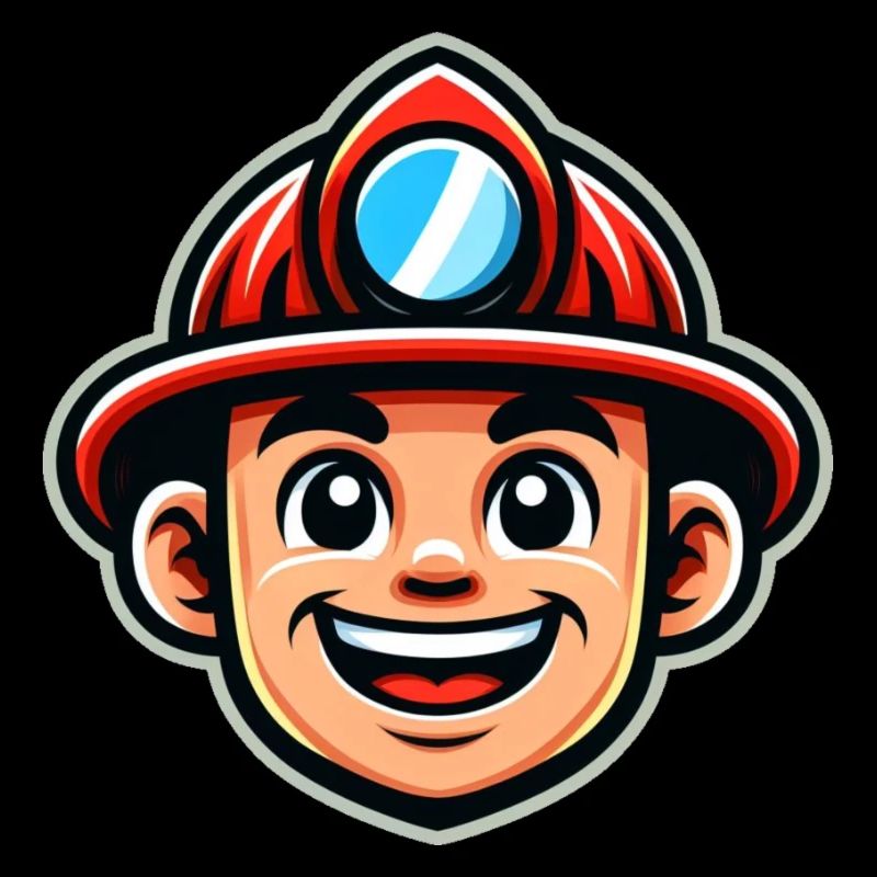 Feuerwehr Feuerwehrmann Kopf