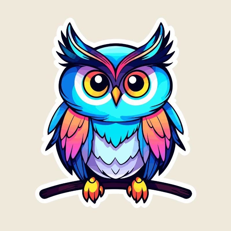 Eule Illustration