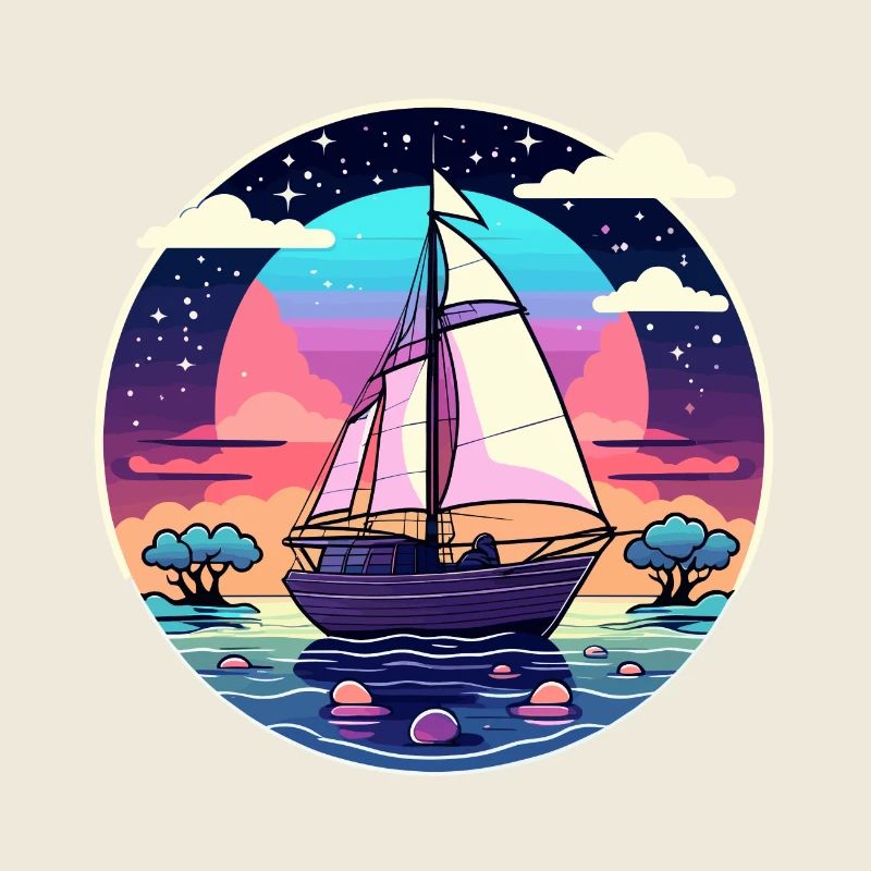 Sailboat Illustration