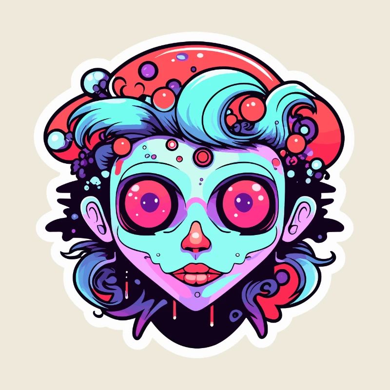 Niedlicher Zombie Illustration