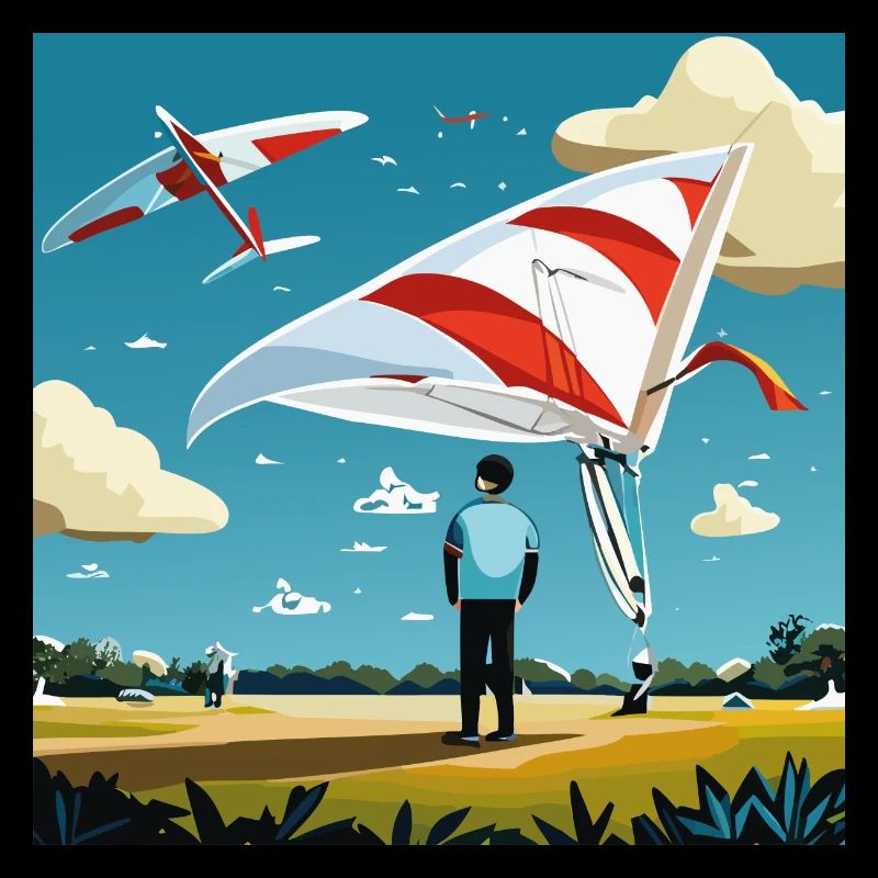 GuyWatchingPlanesDeux