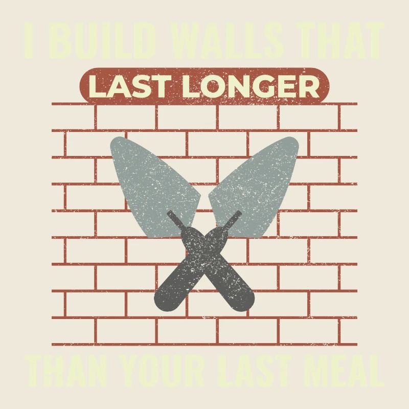 Bricklayer Masonry Construction Job Wall Builder