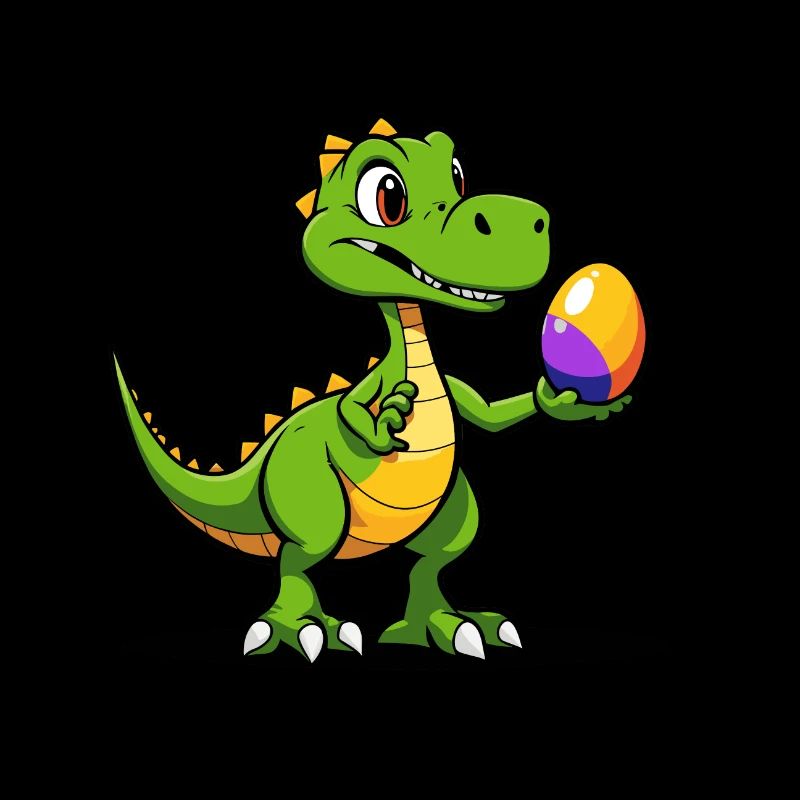 Dinosaurier Ostereier Ostern