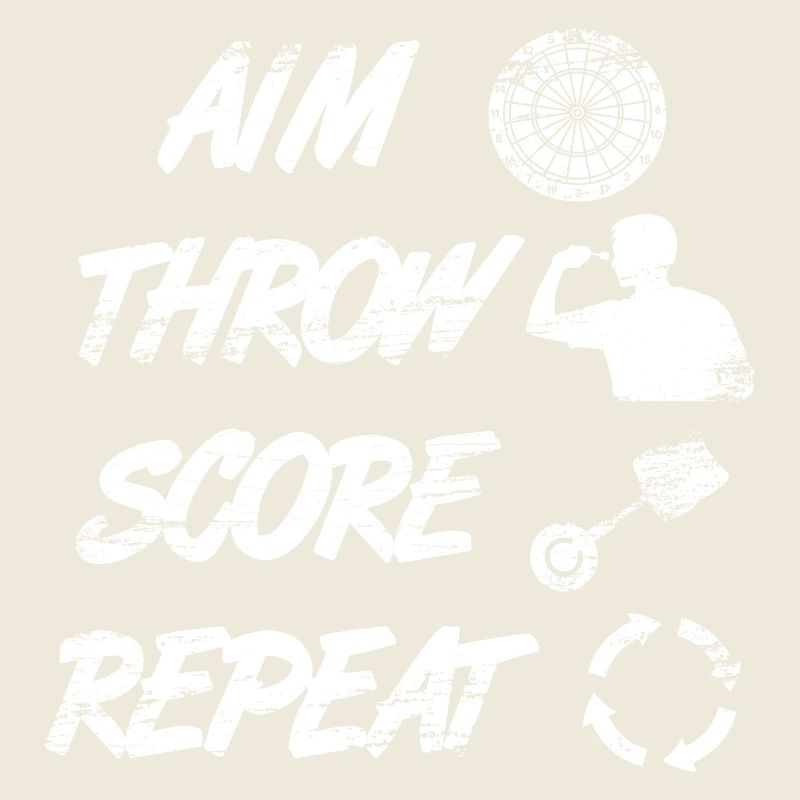 aiming, throwing, pointing, repeating