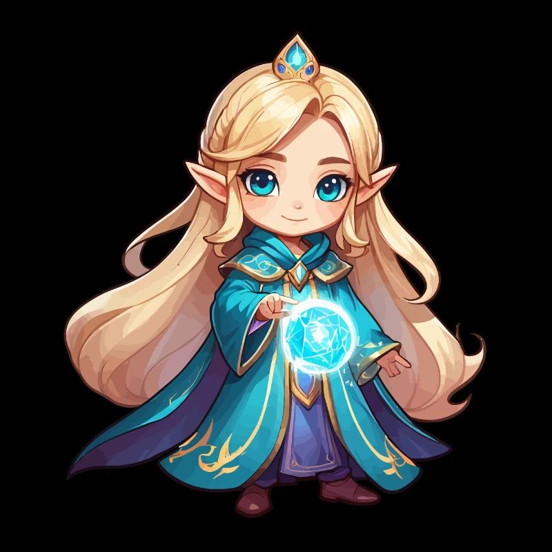 Sorceress Fanatsy Illustration