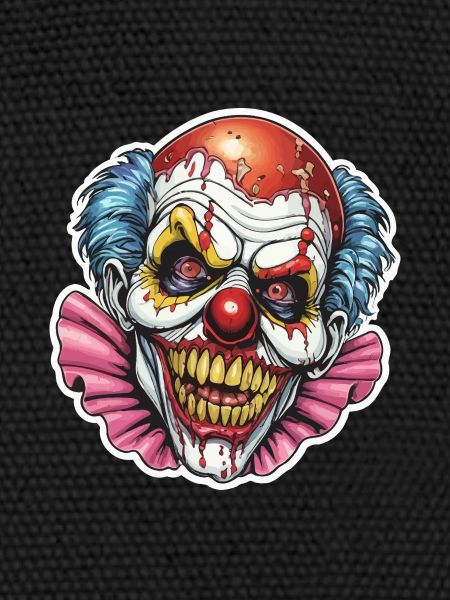 Zombie Clown Illustration