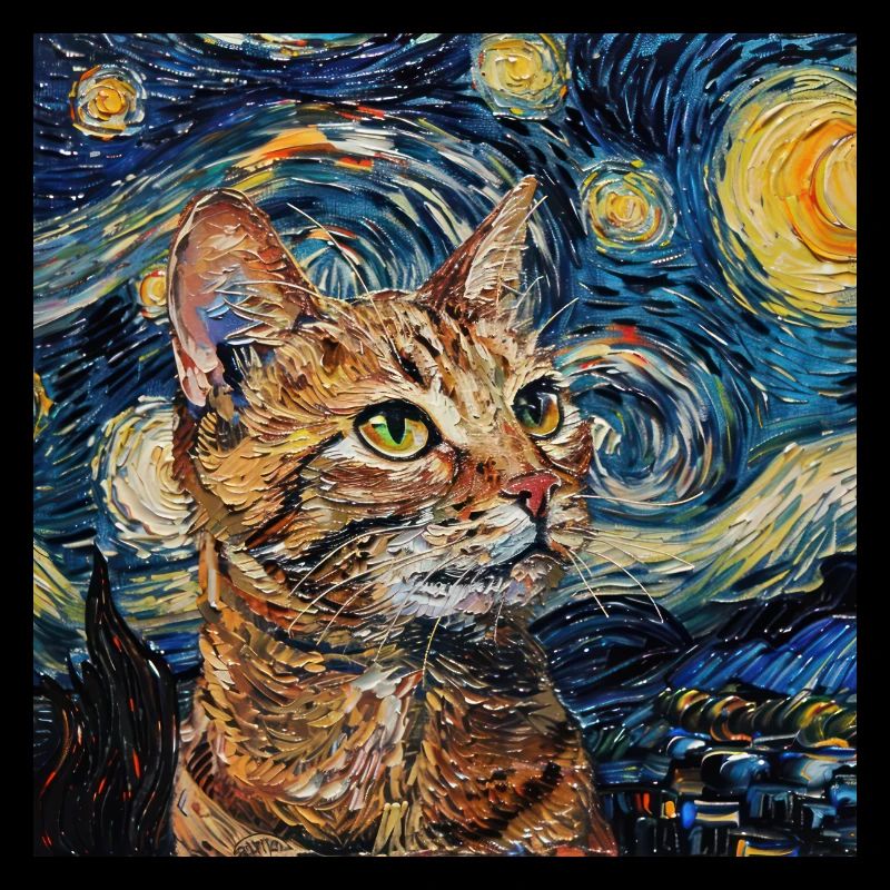 Chat, Motif De Chat