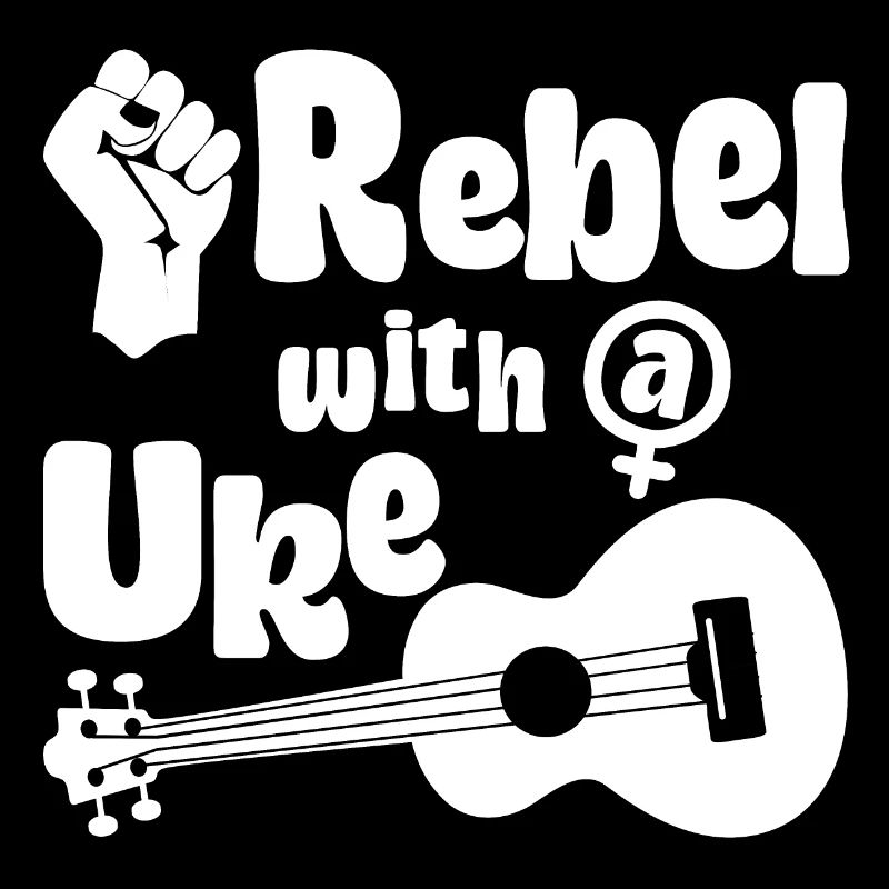 Féministe rebelle avec un uke