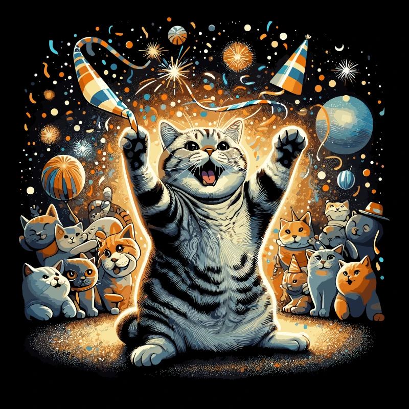 Britisch Kurzhaar Katze BKH Party Geschenk
