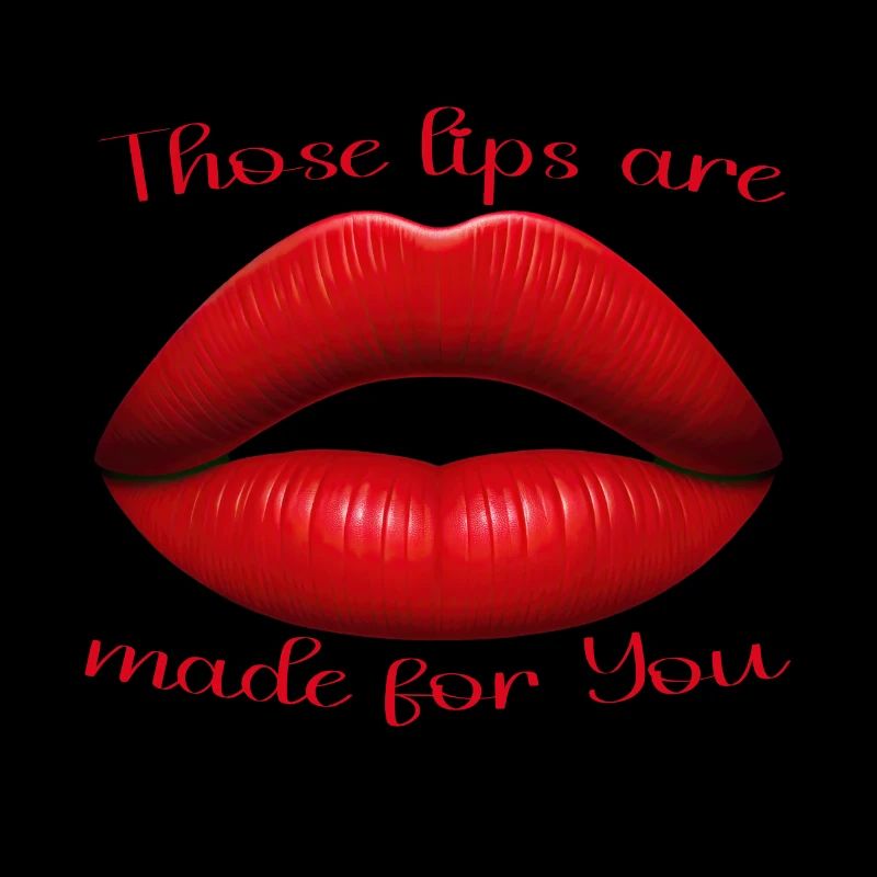 Red Lips Embrace