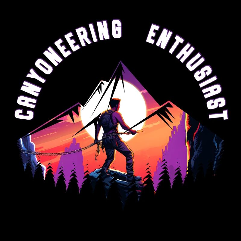 Passionné de canyoning
