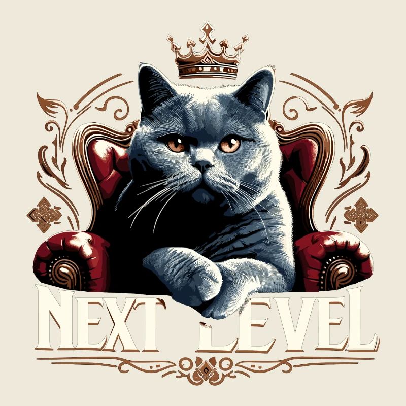 BKH Britisch Kurzhaar Blue Katze Königssessel