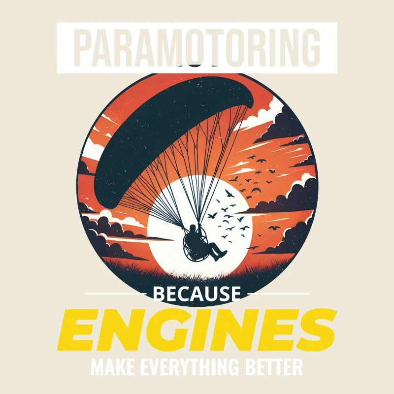 Pilote de paramoteur Paramoteur Parapente motorisé