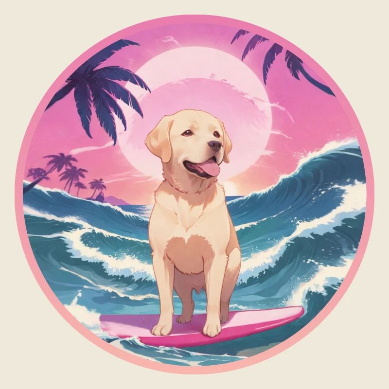 Surfeur de Labrador Retriever 🐾 2