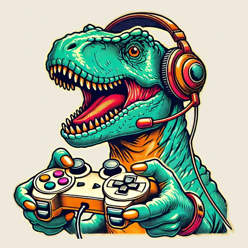 Dinosaurier Gaming T Rex
