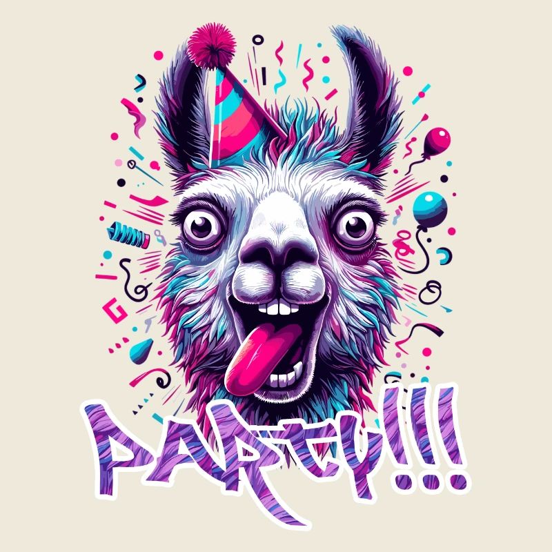 Fête Lama Célébrer Cadeau