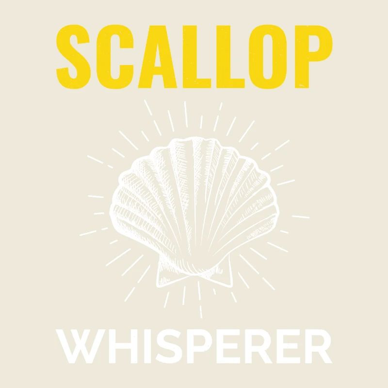 Scallop Seashells Collector Beachcomber Shellfish