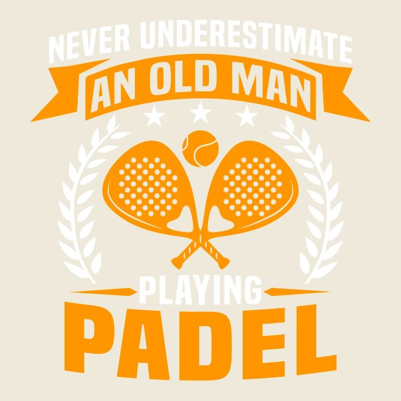 never underestimate an old man playing padel
