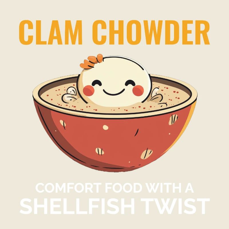 Clam Chowder Shellfish Hilarious Seafood Soup