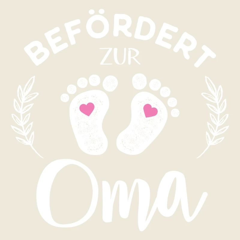 Befördert zur Oma Bald Großmutter Stolze Oma