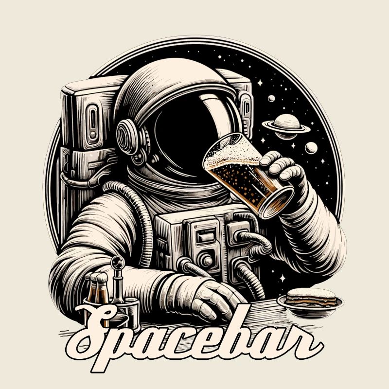 Astronaute Ours Spacebar Cadeau