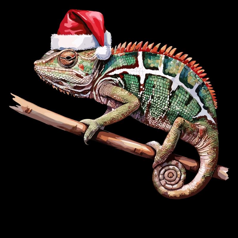 Weihnachts Chamäeon