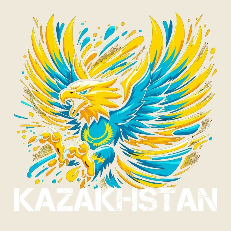 Kazakhstan aigle drapeau drapeau Cool Gift