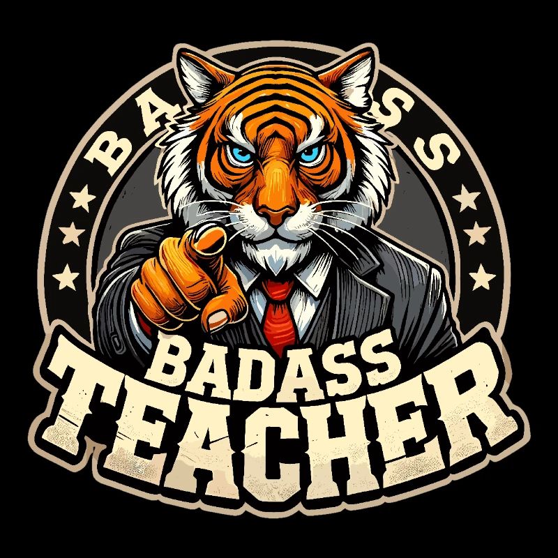 Badass professeur Tiger Strictly Cool cadeau