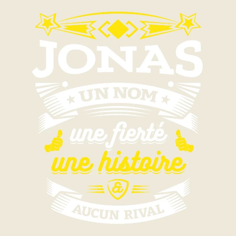 JONAS UN NOM UNE FIERTÉ AUCUN RIVAL