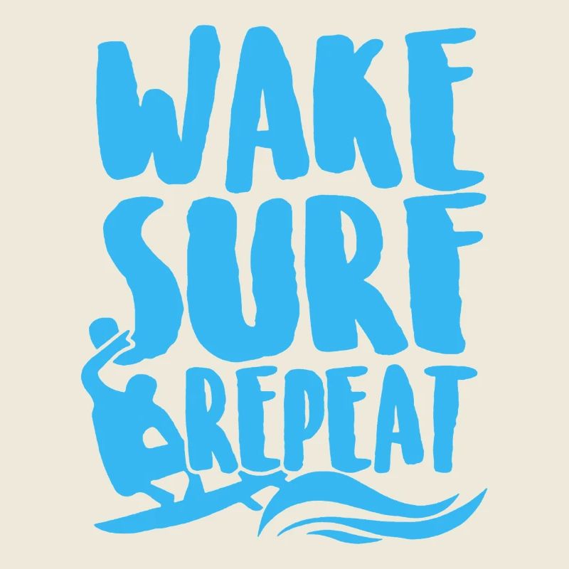 Surfing Wake Surf Repeat