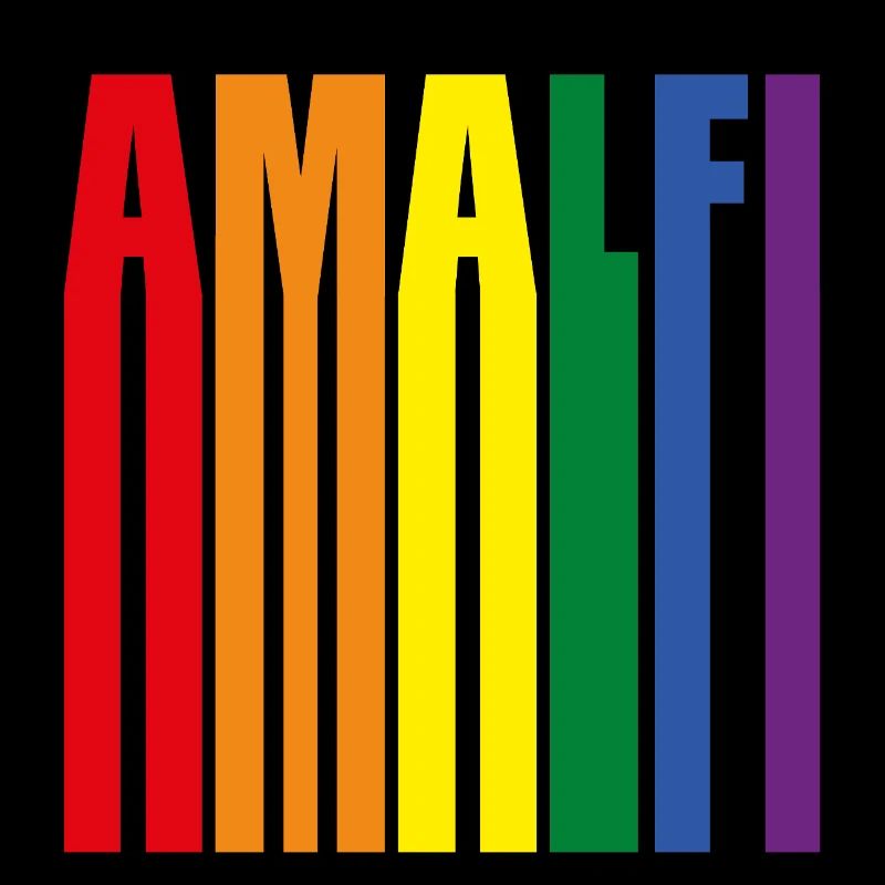 Amalfi Regenbogen Pride Geschenk
