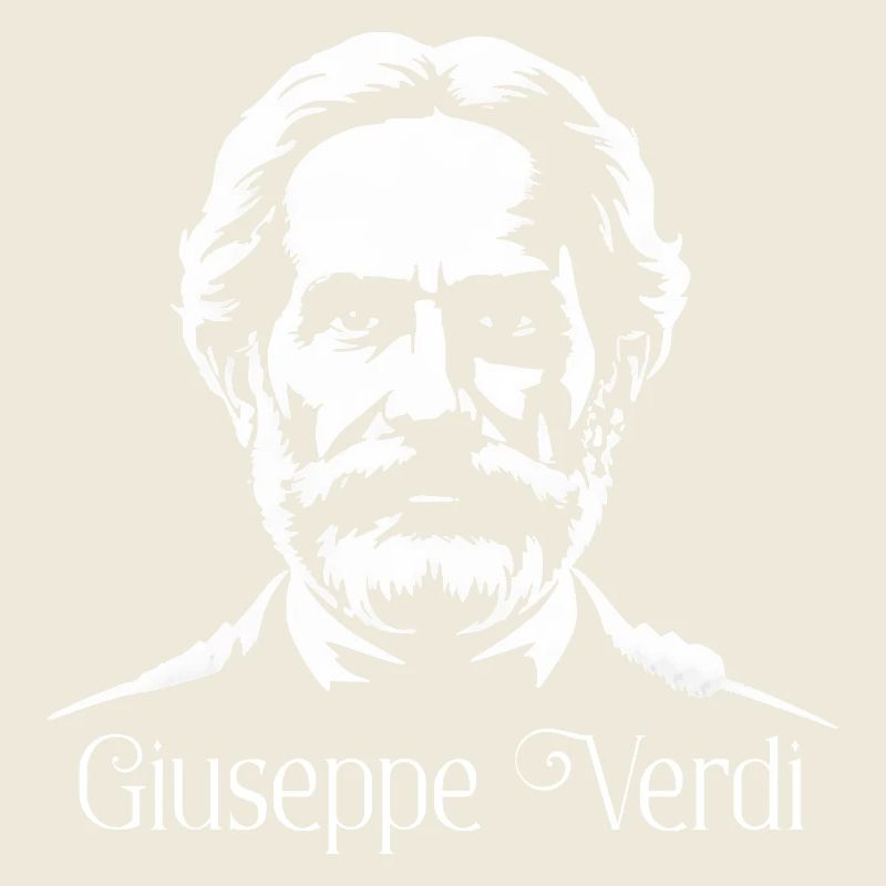 Giuseppe Verdi Compositeur Silhouette Art