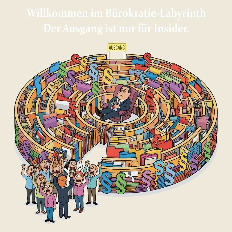 Bureaucracy labyrinth