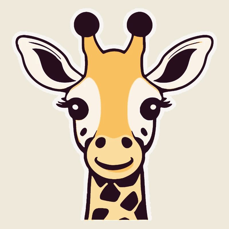 Cute Giraffe (Head)