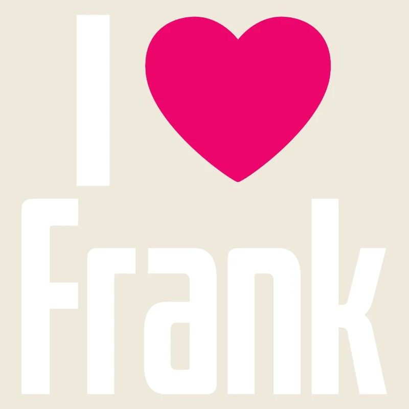 J’aime Frank Coeur rose J’aime Frank