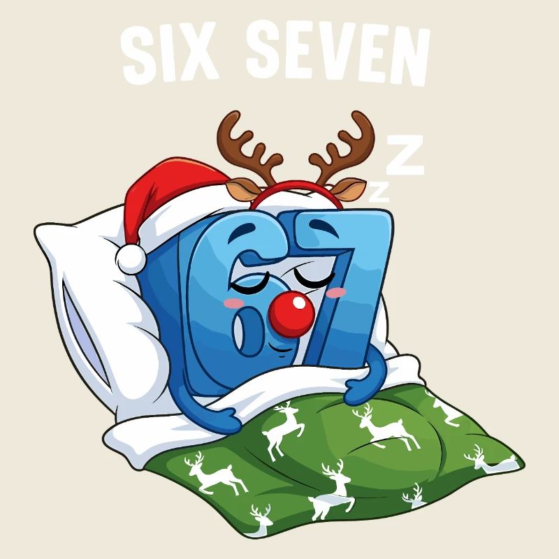 67 Six Seven Memes Pyjama de Noël