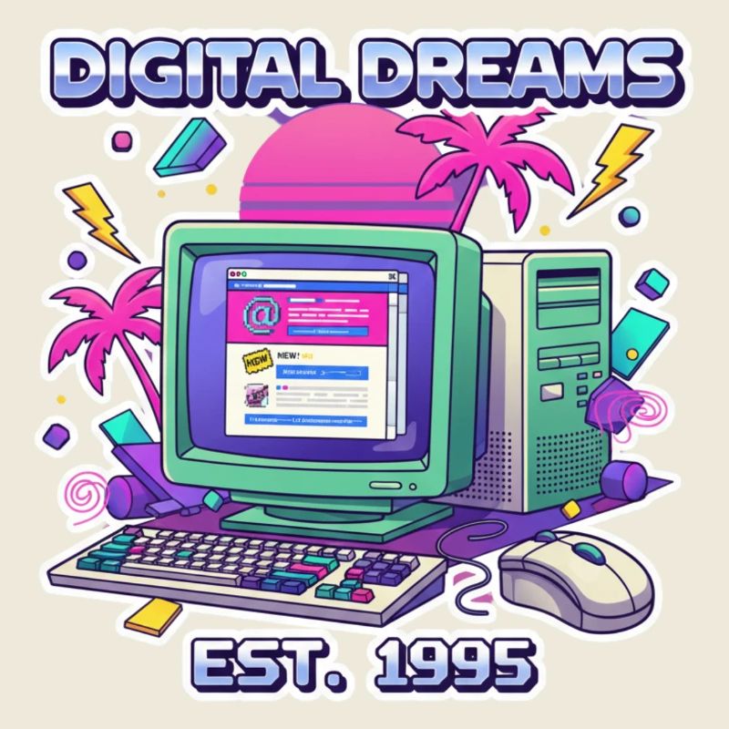 Rêves numériques 1995 – Conception de PC vintage