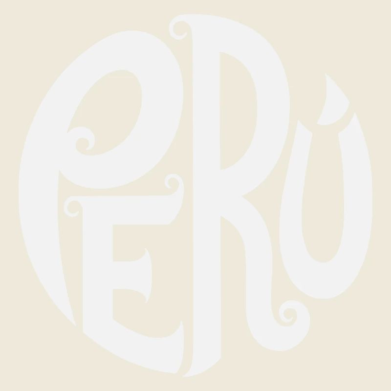 Pérou - Typographie ornée
