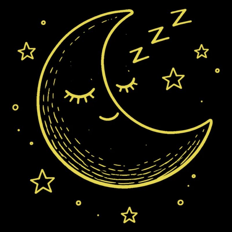 dreamland moon - sleeping moon