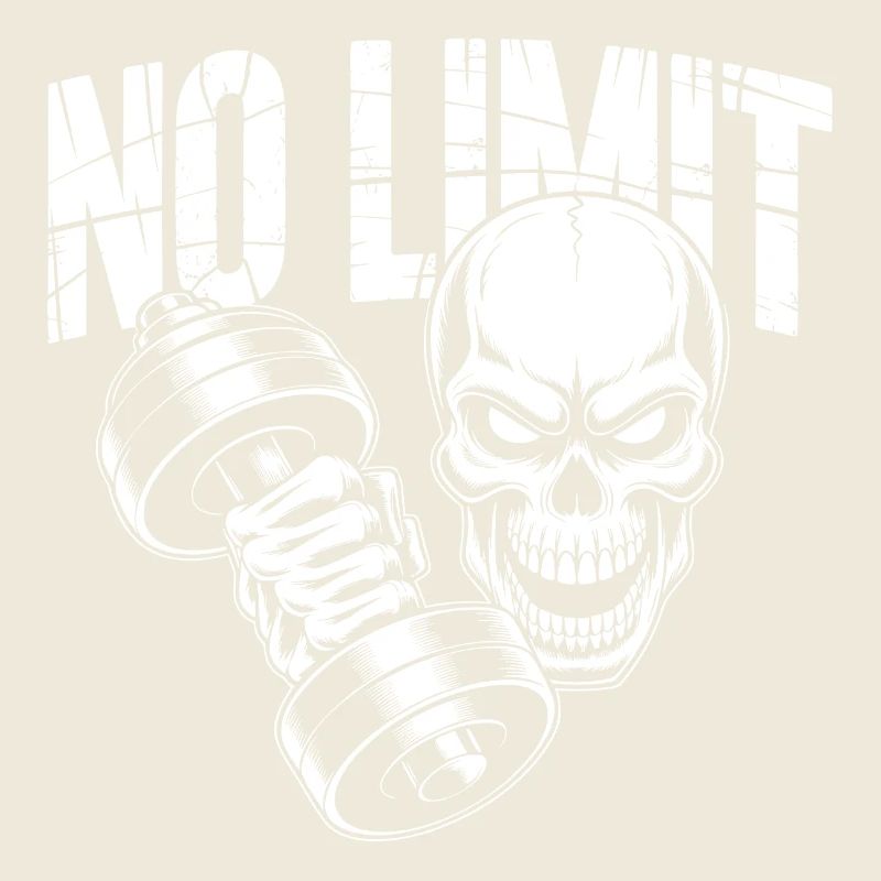 No Limit Skull Power Design