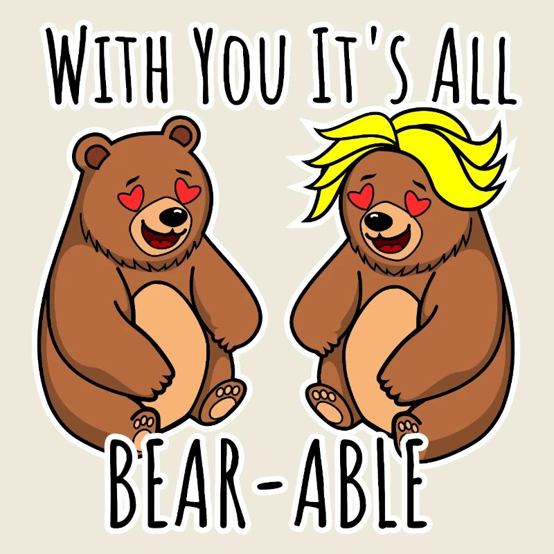 Die Bären lieben einander! It's all Bear-able!