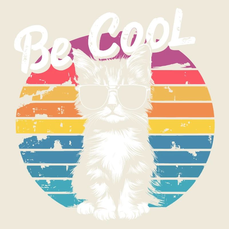 Lunettes de soleil rétro pour chat Be Cool