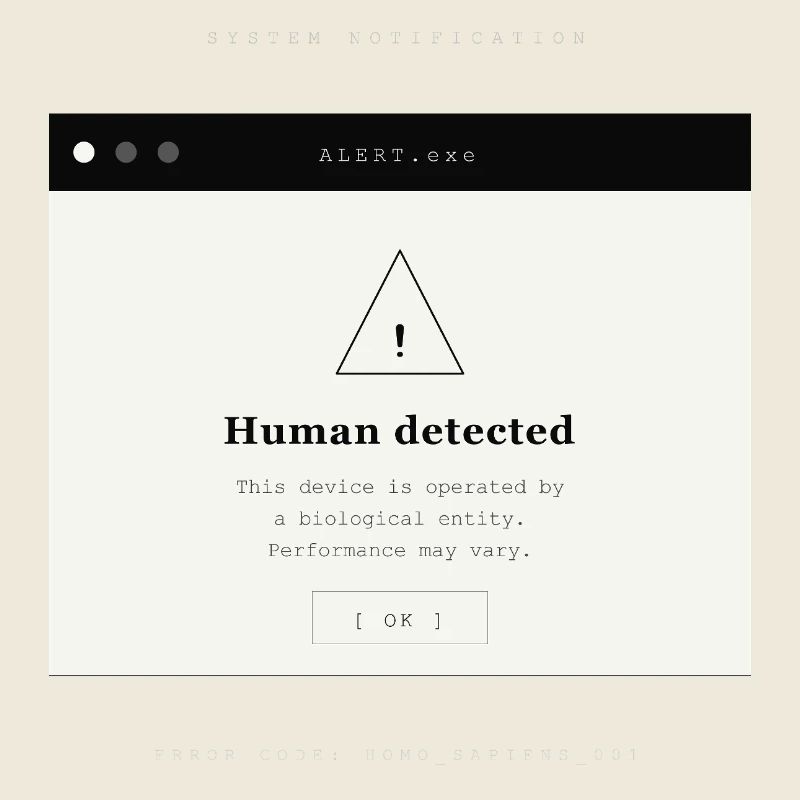 HUMAN DETECTED