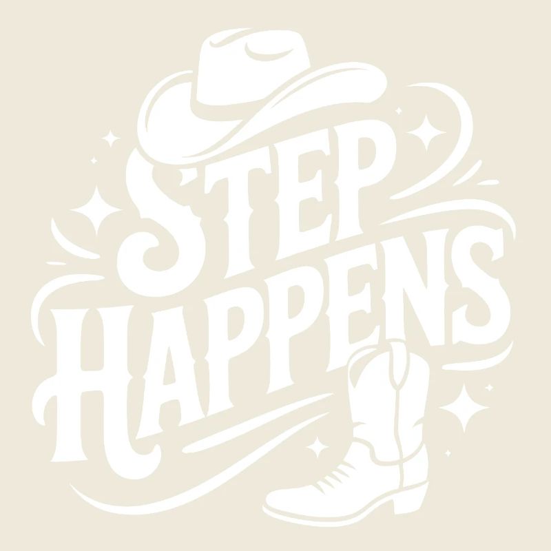 Line Dance Step Happens Western Design