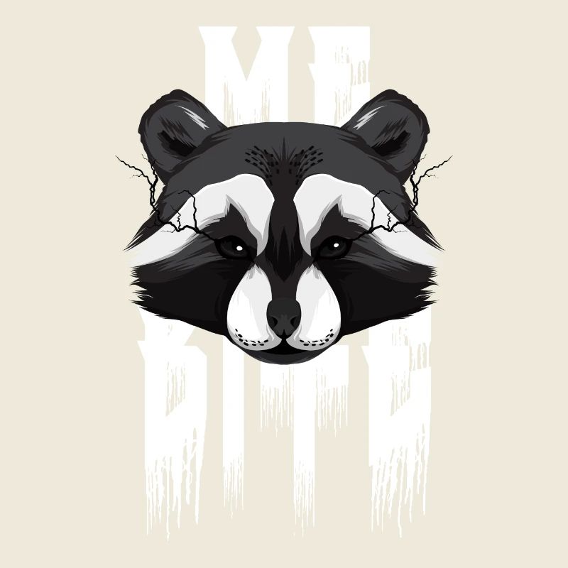 I bite raccoon