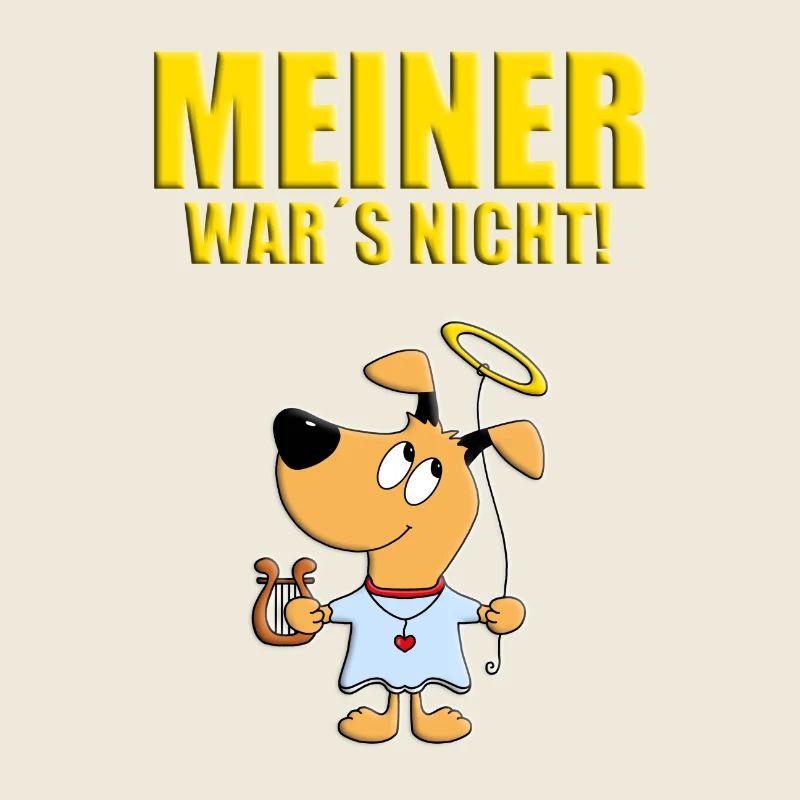 MEINER WAR´S NICHT! - HUND - HUNDE - ENGEL - TIER