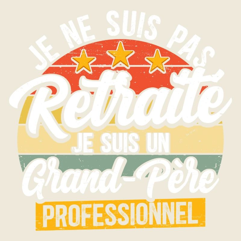 Grand-Père Professionnel Retraité Papy