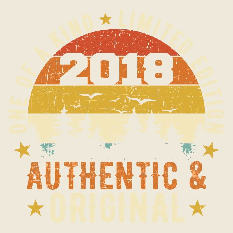 Original 2018 Birthday Gift 2018 Authentic